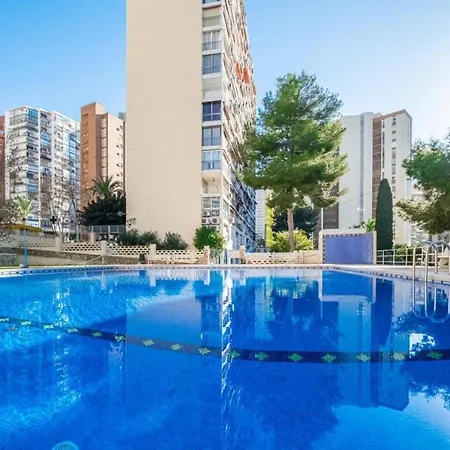 Apartamento Con Piscina Y Garaje, Playa A 10 Min * Benidorm